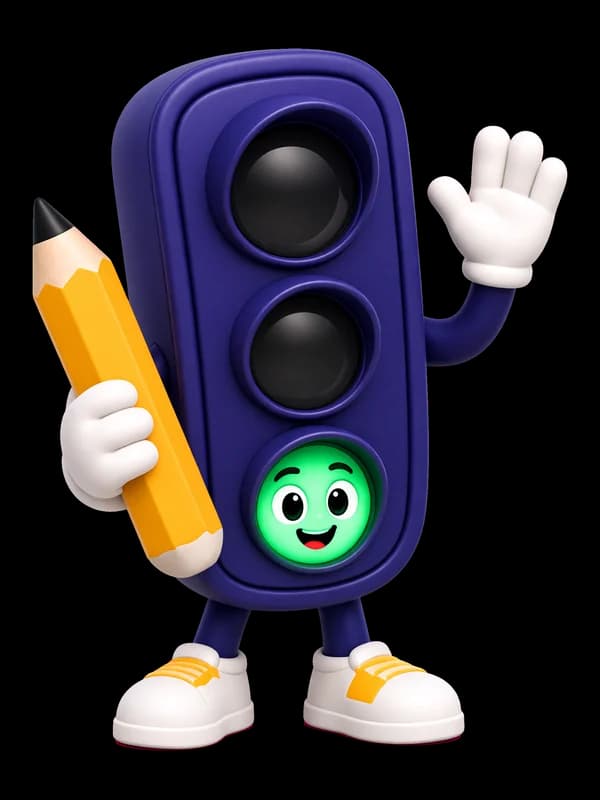Théo, un crayon à la main, te fait réviser